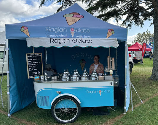 Raglan Gelato at the Kumeū Show