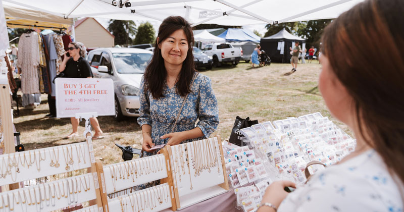 Apply for a market stall site at the Kumeū Show