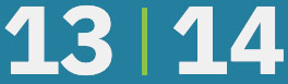 Two numbers: 13 and 14